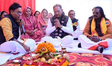 मुख्यमंत्री श्री विष्णुदेव साय ने 40.25 करोड़ रूपए लागत के विकास कार्यों का किया लोकार्पण और भूमिपूजन.