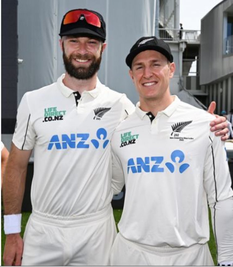 वेलिंगटन टेस्ट: पहले दिन का खेल समाप्त, वेस्टइंडीज के 205 रन के जवाब में न्यूजीलैंड की सतर्क शुरुआत