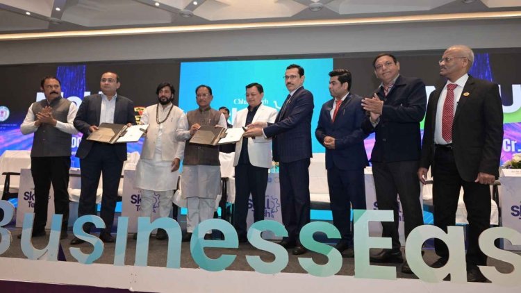 छत्तीसगढ़ स्किल टेक में कौशल-आधारित निवेश को मिली नई गति: 13,690 करोड़ रुपये के स्किलिंग-लिंक्ड निवेश आकर्षित
