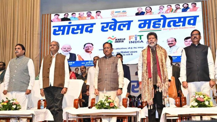 सांसद खेल महोत्सव– ‘फिट युवा, विकसित भारत’ का भव्य समापन.