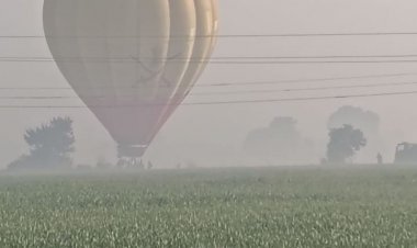 घने कोहरे के बीच उतरा मौसम विभाग का बैलून:हल्के बादल छाए, आगामी दिनों में मावठे की बारिश संभव, सीहोर में न्यूनतम तापमान 7.5°