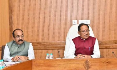 मुख्यमंत्री की अध्यक्षता में छत्तीसगढ़ राजधानी क्षेत्र विकास प्राधिकरण (SCR) की पहली बैठक .