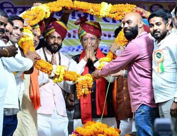 चन्द्रनाहू कुर्मी क्षत्रिय समाज के अधिवेशन में शामिल हुए मुख्यमंत्री श्री विष्णुदेव साय.