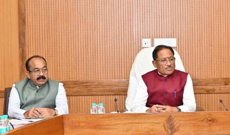 मुख्यमंत्री की अध्यक्षता में छत्तीसगढ़ राजधानी क्षेत्र विकास प्राधिकरण (SCR) की पहली बैठक .